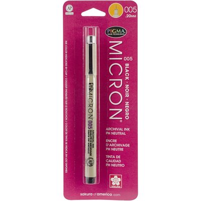 Pigma Micron Pen 005 .2mm-Black