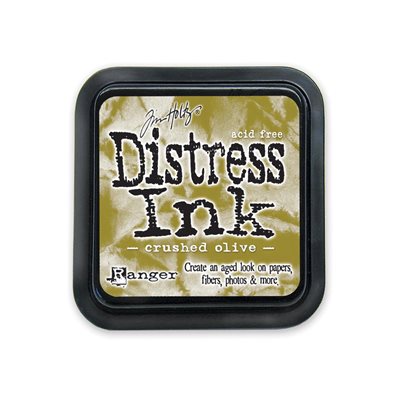 Tim Holtz Distress Ink Pad-Crushed Olive
