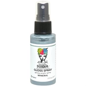 Dina Wakley Media Gloss Sprays 2oz-Mineral