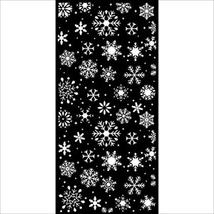 Stamperia Stencil 4.72"X9.84" Snowflakes