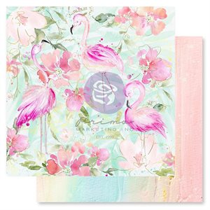 Postcards From Paradise cardstock 12"X12"-flamazing