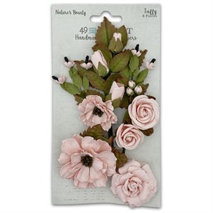 49 And Market Nature's Bounty Paper Flowers-Taffy