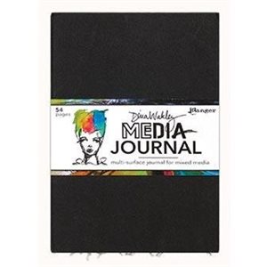 Dina Wakley Media Journal 10"X14.25"-Black