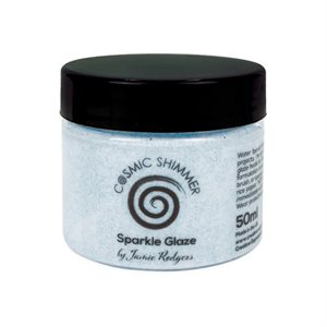 Cosmic Shimmer Sparkle Glaze 50ml By Jamie Rodgers-Icy Smoke