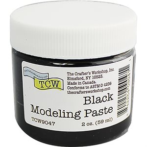 Crafter's Workshop Modeling Paste 2oz-black