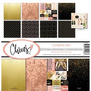 Reminisce Collection Kit 12"X12"-Cheers