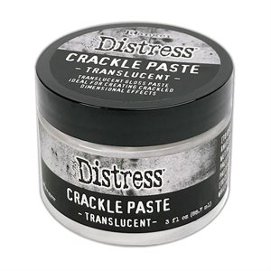 Tim Holtz Distress Crackle Paste 3oz-transparent