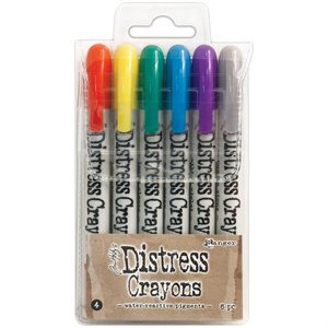 Tim Holtz Distress Crayon Set-Set #4