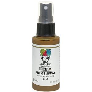 Dina Wakley Media Gloss Sprays 2oz-Gilt