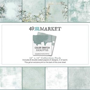49 And Market Collection Pack 12"X12"-Color Swatch: Eucalyptus