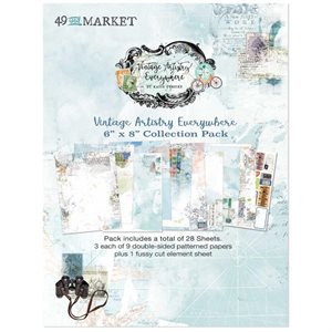 49 And Market Collection Pack 6"X8"-Vintage Artistry Everyw