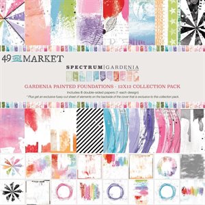 49 And Market Collection Pack 12"X12" Spectrum Gardenia Pai