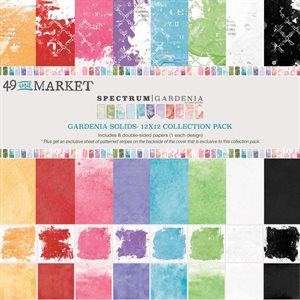 49 And Market Collection Pack 12"X12" Spectrum Gardenia Sol