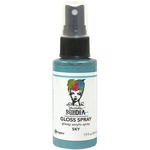 Dina Wakley Media Gloss Sprays 2oz Sky