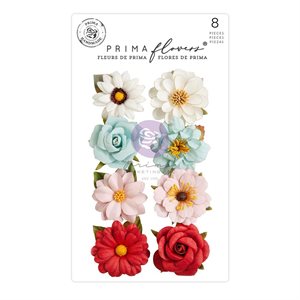 Prima Marketing Mulberry Paper Flowers Letters For Santa / Ca