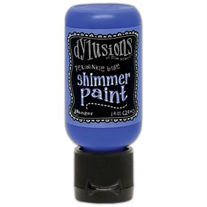 Dylusions Shimmer Paint 1oz-Periwinkle Blue