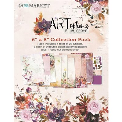 49 And Market Collection Pack 6"X8"-ARToptions Plum Grove
