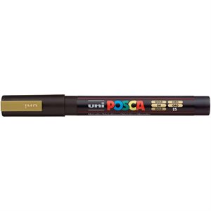 POSCA 3M Fine Bullet Tip Pen-Gold