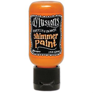 Dylusions Shimmer Paint 1oz-Squeezed Orange