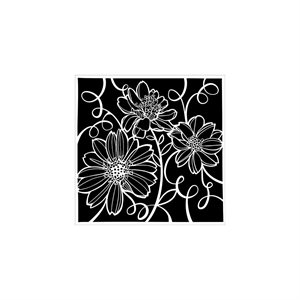 Crafter's Workshop Template 6"X6"-Tangled Flora